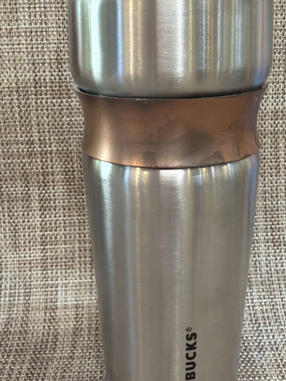 Starbucks Stainless Tumbler Copper Band